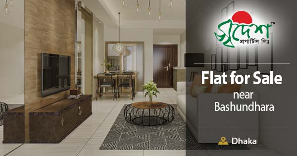 1800 - 2200 Sqft Flat for Sale near Bashundhara