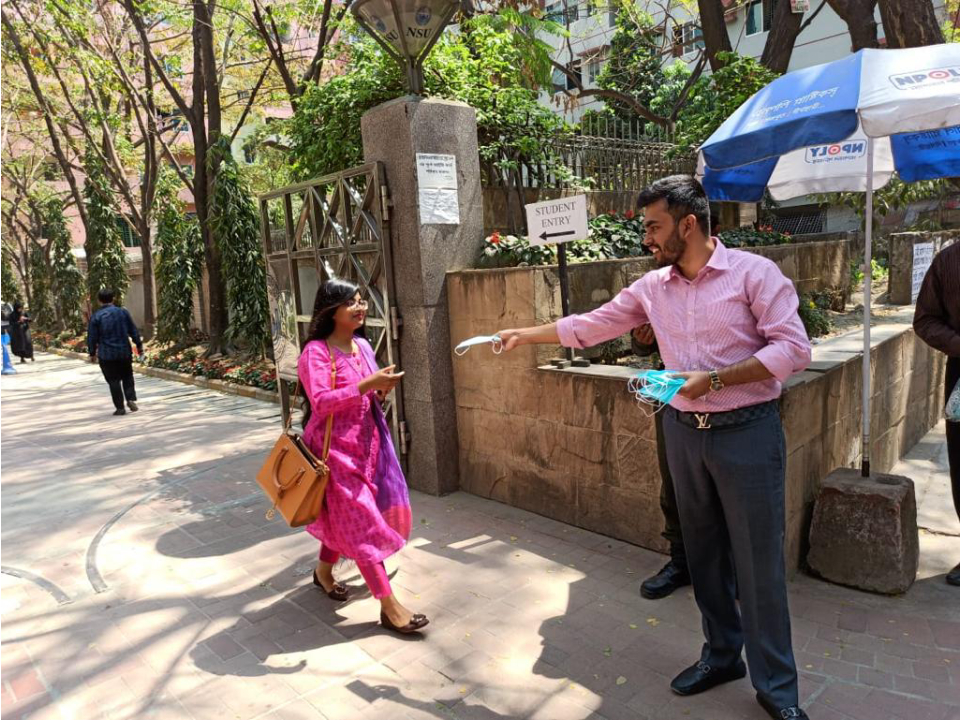 Covid-19 Awareness Program by Swadesh Properties