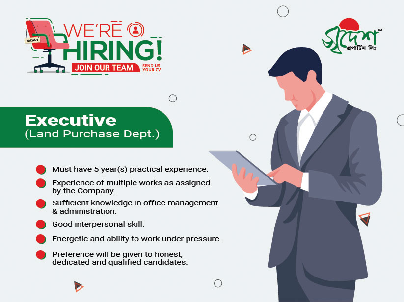 Hiring Executive in Land Purchase Dept.