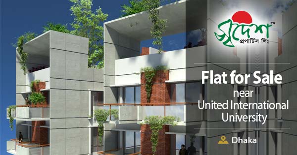 Flat for sale near United International University