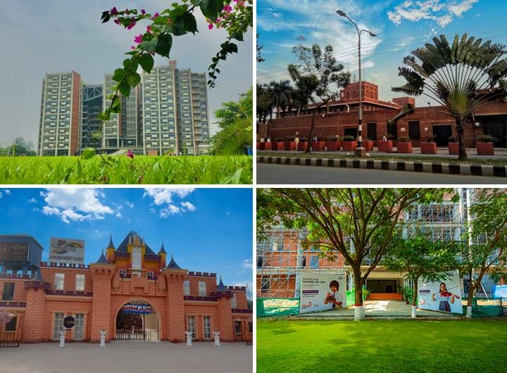 Residential Area Inside Dhaka